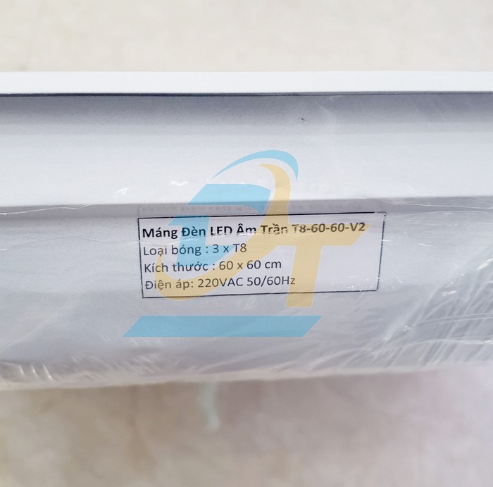 Máng đèn LED âm trần 3 bóng T8 60x60  VietNam | Giá rẻ nhất - Công Ty TNHH Thương Mại Dịch Vụ Đạt Tâm