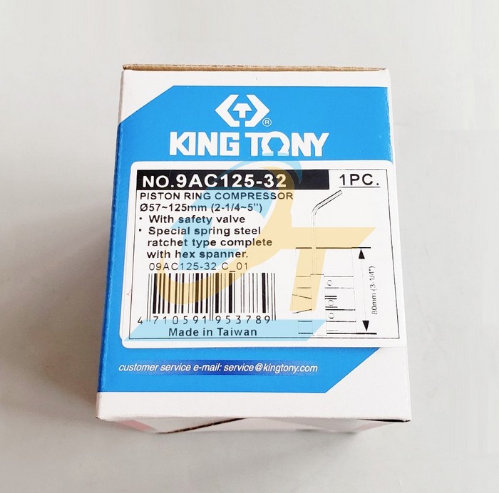 Cảo vô bạc piston 57-125mm Kingtony 9AC125-32 9AC125-32 KingTony | Giá rẻ nhất - Công Ty TNHH Thương Mại Dịch Vụ Đạt Tâm