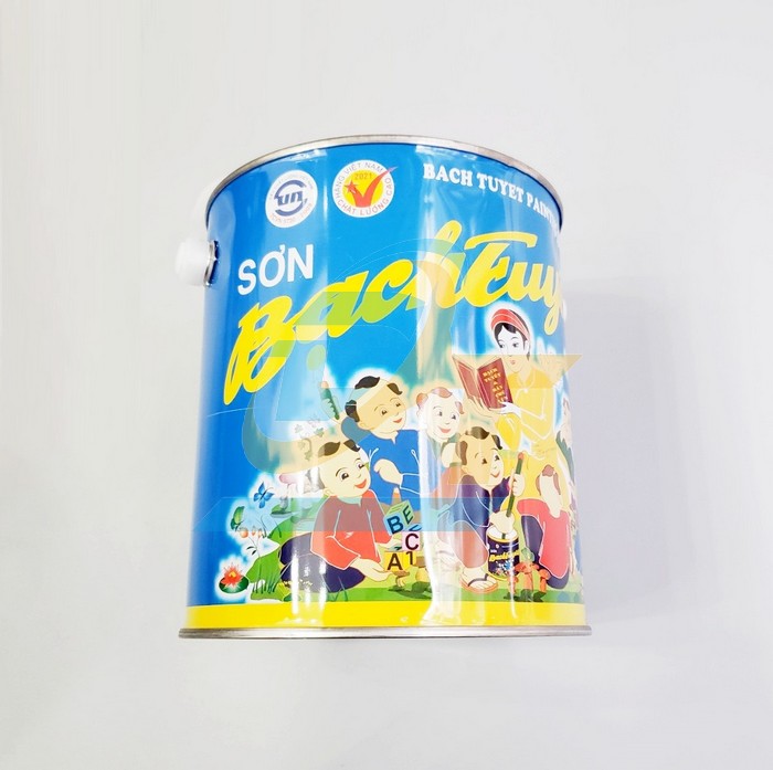 Sơn Alkyd (bóng) Bạch Tuyết - Màu đỏ 344 (2.8kg)  BachTuyet | Giá rẻ nhất - Công Ty TNHH Thương Mại Dịch Vụ Đạt Tâm