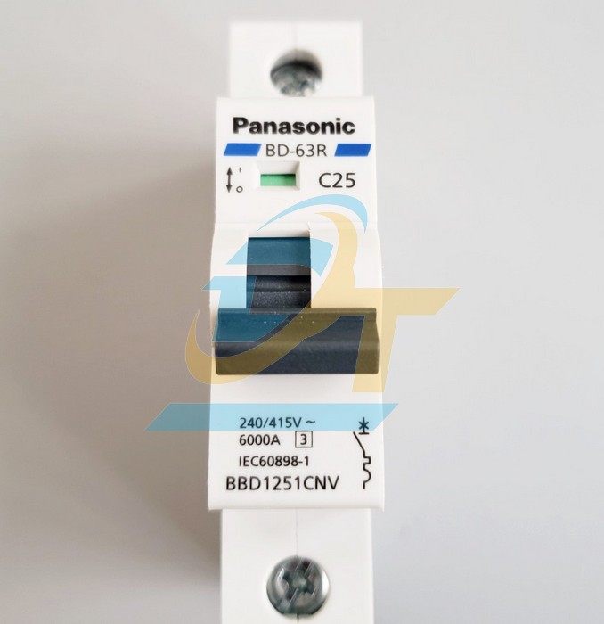 Cầu dao tự động MCB 1P 25A Panasonic BBD1251CNV BBD1251CNV Panasonic | Giá rẻ nhất - Công Ty TNHH Thương Mại Dịch Vụ Đạt Tâm