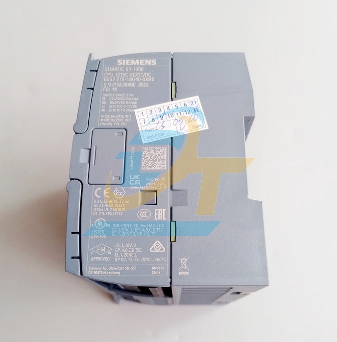 Bộ điều khiển lập trình PLC Siemens Simatic S7-1200 S7-1200 SIEMENS | Giá rẻ nhất - Công Ty TNHH Thương Mại Dịch Vụ Đạt Tâm