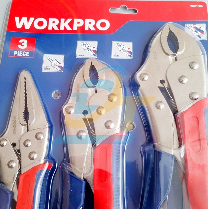 Bộ kìm bấm chết 3 chi tiết Workpro W001308 W001308 Workpro | Giá rẻ nhất - Công Ty TNHH Thương Mại Dịch Vụ Đạt Tâm