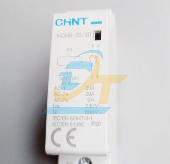 Khởi động từ 1P 20A 220/230V Chint NCH8-20/20 NCH8-20/20 CHINT | Giá rẻ nhất - Công Ty TNHH Thương Mại Dịch Vụ Đạt Tâm