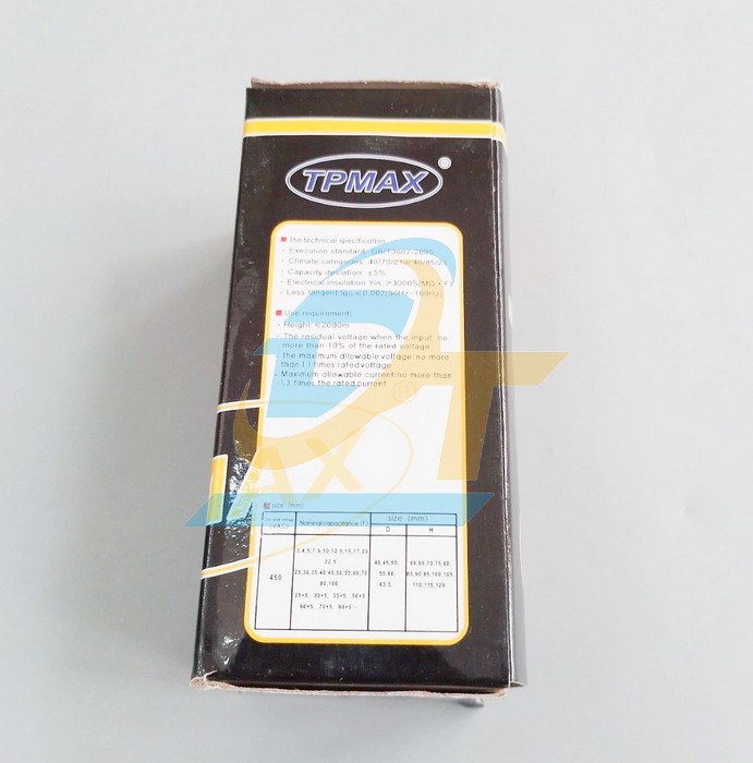 Tụ điều hòa 3 chân 450V TPMAX CBB65 25+1.5 uF  Japan | Giá rẻ nhất - Công Ty TNHH Thương Mại Dịch Vụ Đạt Tâm