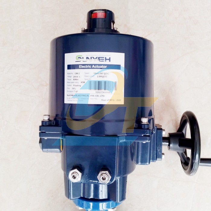 Van bướm động cơ điện DC24V DN100 ShinYi EOM2-0100 EOM2-0100 DC24V SHINYI | Giá rẻ nhất - Công Ty TNHH Thương Mại Dịch Vụ Đạt Tâm