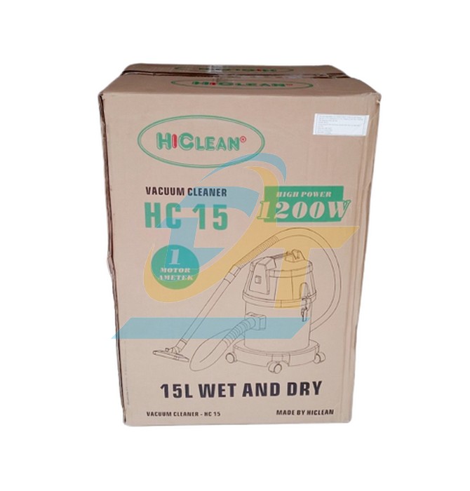 Máy hút bụi công nghiệp HiClean HC15 HC15 HiClean | Giá rẻ nhất - Công Ty TNHH Thương Mại Dịch Vụ Đạt Tâm