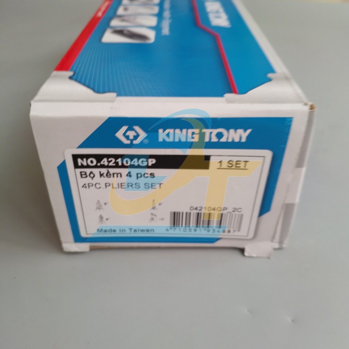 Bộ 4 kìm Cắt - Điện - Nhọn - Mỏ quạ Kingtony 42104GP 42104GP KingTony | Giá rẻ nhất - Công Ty TNHH Thương Mại Dịch Vụ Đạt Tâm