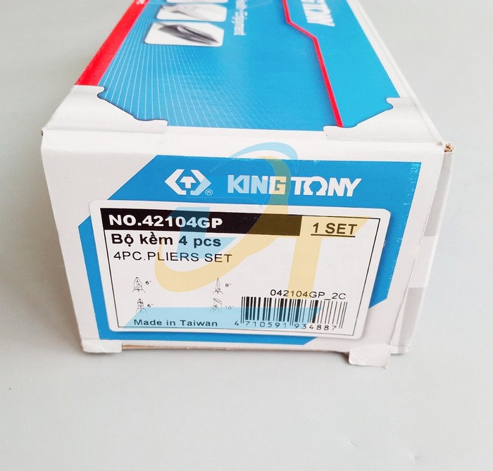 Bộ 4 kìm Cắt - Điện - Nhọn - Mỏ quạ Kingtony 42104GP 42104GP KingTony | Giá rẻ nhất - Công Ty TNHH Thương Mại Dịch Vụ Đạt Tâm