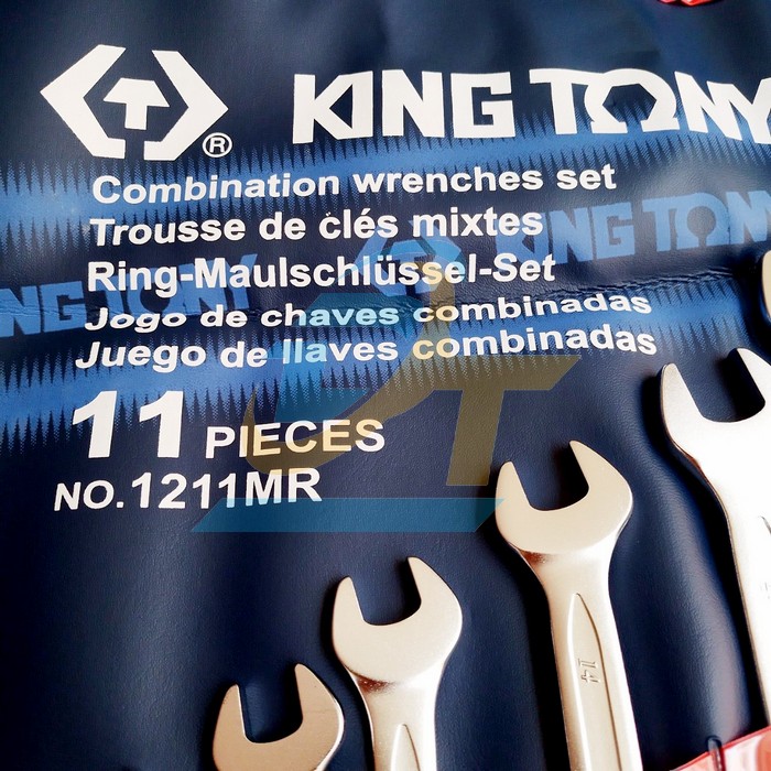 Bộ cờ lê vòng miệng 11 chi tiết 8-24mm Kingtony 1211MR 1211MR KingTony | Giá rẻ nhất - Công Ty TNHH Thương Mại Dịch Vụ Đạt Tâm