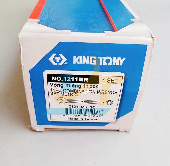 Bộ cờ lê vòng miệng 11 chi tiết 8-24mm Kingtony 1211MR 1211MR KingTony | Giá rẻ nhất - Công Ty TNHH Thương Mại Dịch Vụ Đạt Tâm