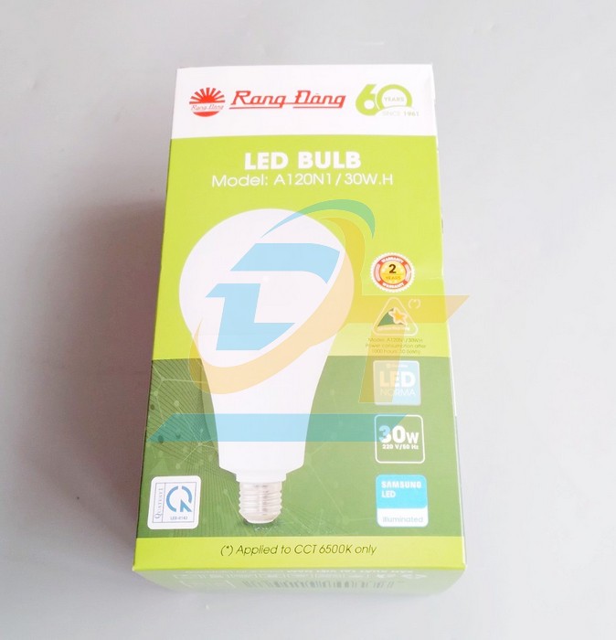 Bóng đèn Led bulb tròn 30W 6500K Rạng Đông A120N1/30W.H A120N1/30W.H RangDong | Giá rẻ nhất - Công Ty TNHH Thương Mại Dịch Vụ Đạt Tâm