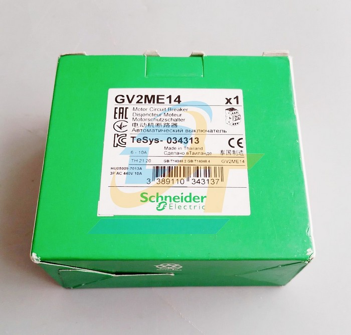 Cầu dao bảo vệ động cơ 3P 6-10A Schneider GV2ME14 GV2ME14 SCHNEIDER | Giá rẻ nhất - Công Ty TNHH Thương Mại Dịch Vụ Đạt Tâm