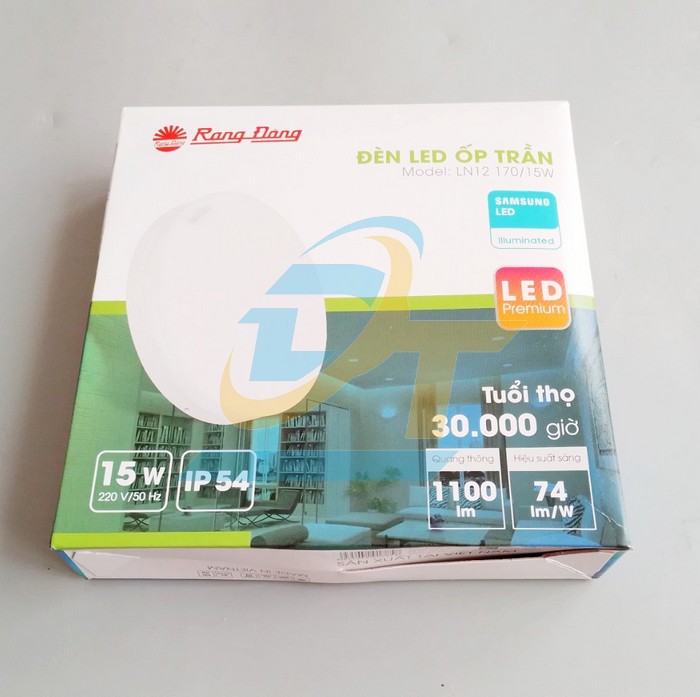 Đèn ốp trần 15W 6500K Rạng Đông LN12 170/15W LN12 170/15W RangDong | Giá rẻ nhất - Công Ty TNHH Thương Mại Dịch Vụ Đạt Tâm