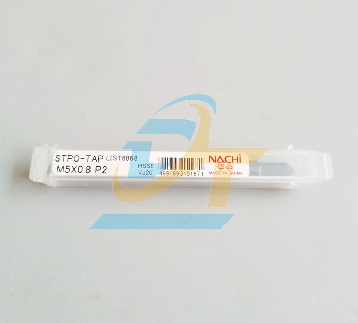 Mũi taro thẳng List 6868 Nachi STPO M5x0.8 P2  Nachi | Giá rẻ nhất - Công Ty TNHH Thương Mại Dịch Vụ Đạt Tâm