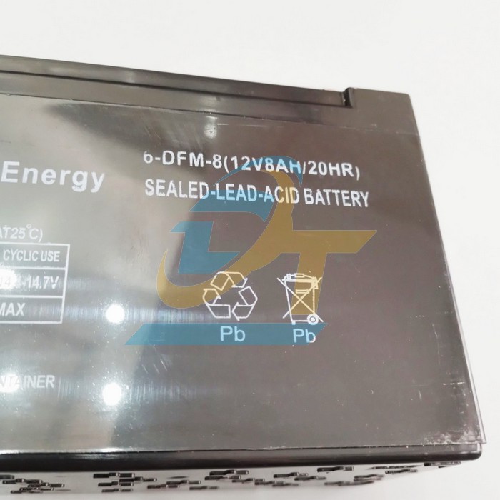 Ắc quy khô dùng cho bình phun thuốc trừ sâu 12V 8Ah LongEnergy 6-DFM-8  LongEnergy | Giá rẻ nhất - Công Ty TNHH Thương Mại Dịch Vụ Đạt Tâm