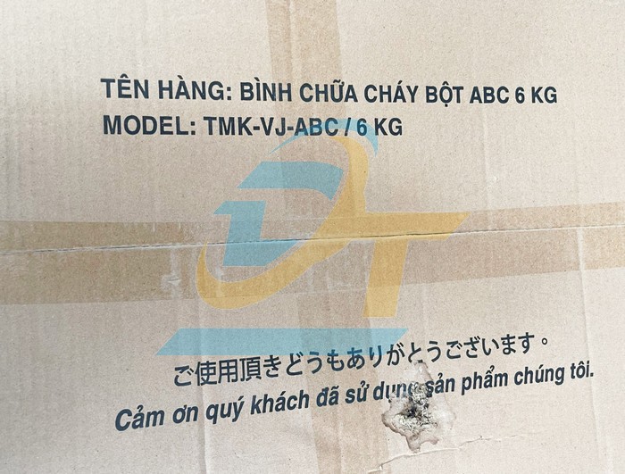 Bình chữa cháy dạng bột ABC 6kg  VietNam | Giá rẻ nhất - Công Ty TNHH Thương Mại Dịch Vụ Đạt Tâm