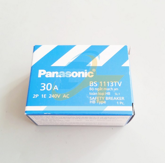 Cầu dao tự động (CB cóc) 30A Panasonic BS1113TV BS1113TV Panasonic | Giá rẻ nhất - Công Ty TNHH Thương Mại Dịch Vụ Đạt Tâm