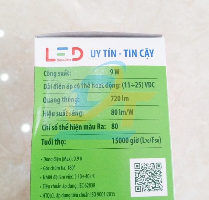 Bóng đèn LED Bulb 9W 12-24VDC Rạng Đông A60N1  RangDong | Giá rẻ nhất - Công Ty TNHH Thương Mại Dịch Vụ Đạt Tâm