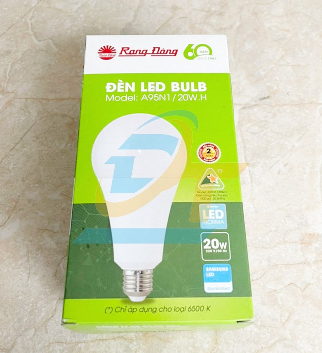 Bóng đèn LED Bulb tròn 20W 220V Rạng Đông A95N1/20W.H A95N1/20W.H RangDong | Giá rẻ nhất - Công Ty TNHH Thương Mại Dịch Vụ Đạt Tâm