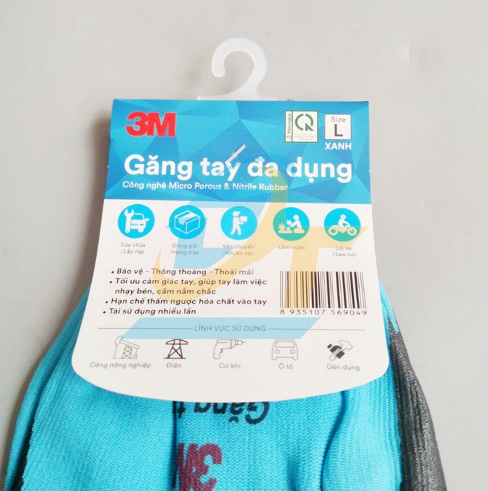 Găng tay đa dụng màu xanh 3M  3M | Giá rẻ nhất - Công Ty TNHH Thương Mại Dịch Vụ Đạt Tâm