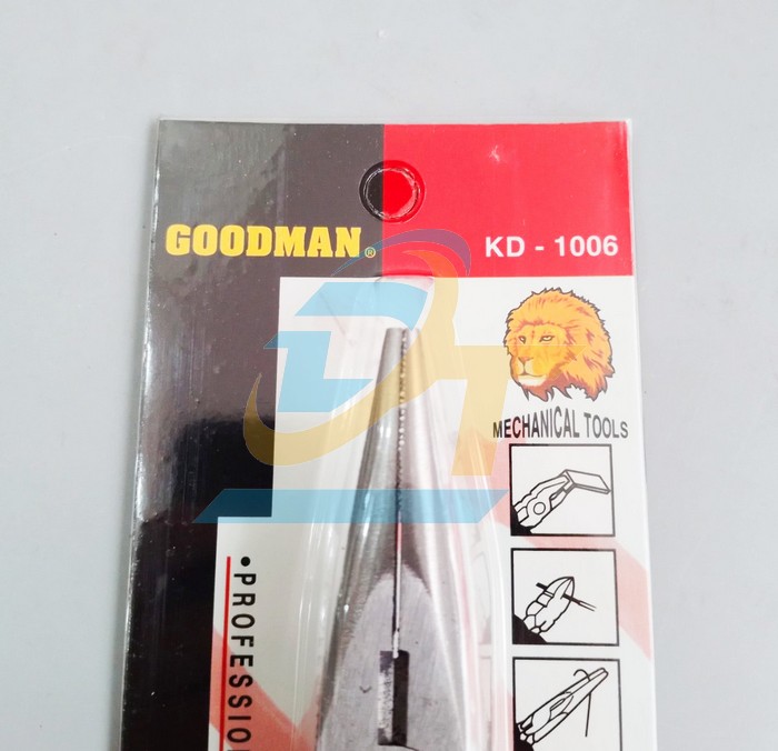 Kìm nhọn cán đỏ 6" Goodman KD-1006  Goodman | Giá rẻ nhất - Công Ty TNHH Thương Mại Dịch Vụ Đạt Tâm