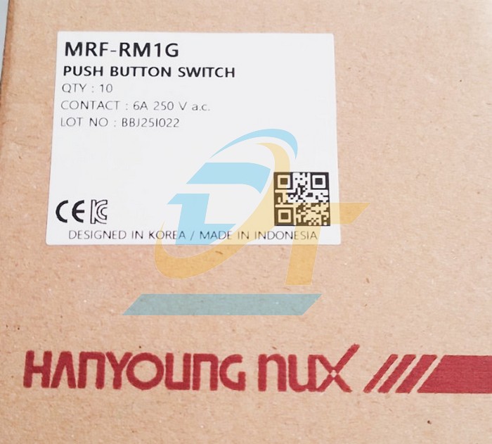 Nút nhấn nhả phi 22 không đèn màu xanh lá Hanyoung MRF-RM1G MRF-RM1G Hanyoung | Giá rẻ nhất - Công Ty TNHH Thương Mại Dịch Vụ Đạt Tâm