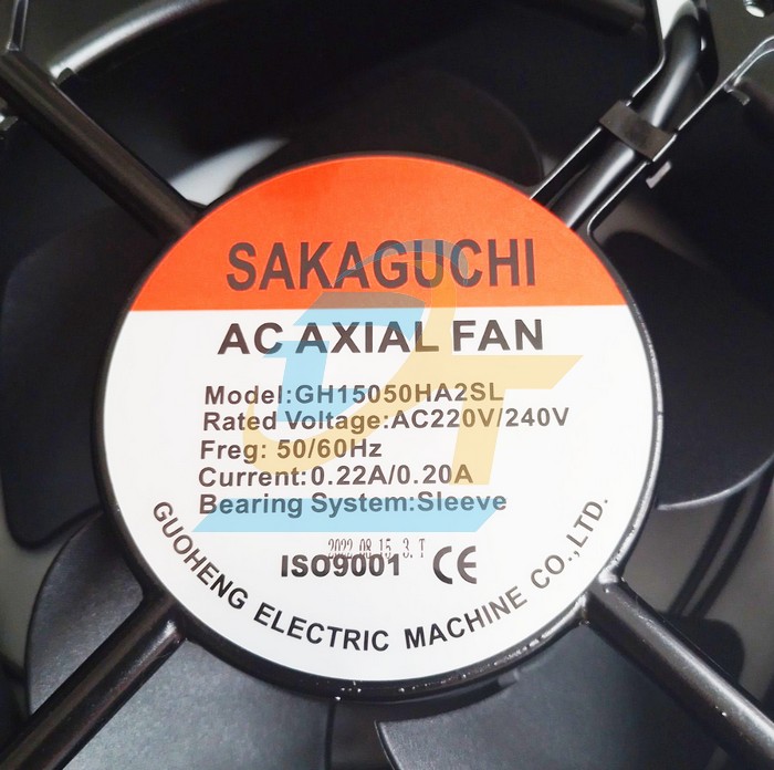 Quạt hút 150x150x50mm 0.22A/0.20A 220V Sakaguchi GH15050HA2SL  SAKAGUCHI | Giá rẻ nhất - Công Ty TNHH Thương Mại Dịch Vụ Đạt Tâm