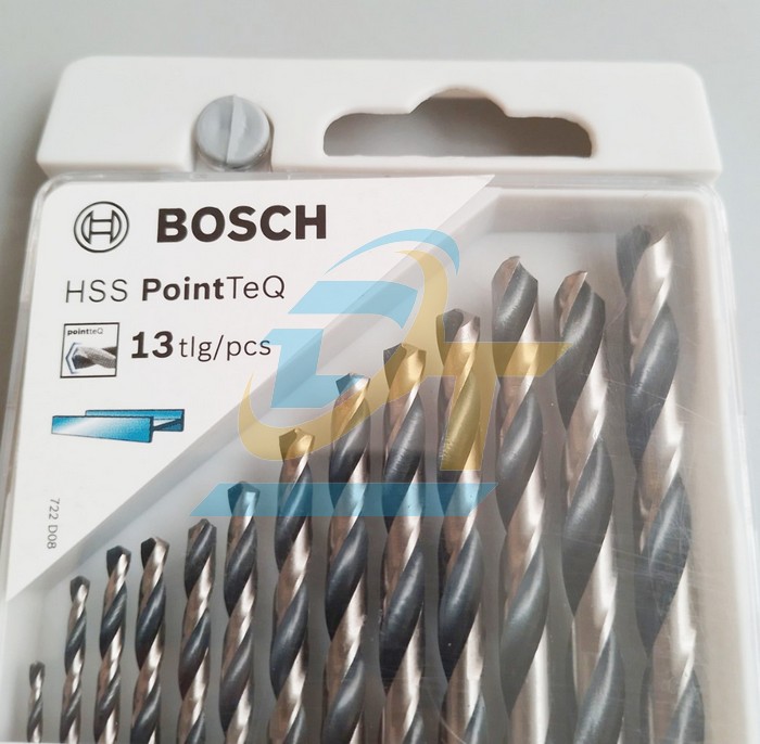 Bộ mũi khoan kim loại 13 chi tiết 1.5-6.5mm Bosch 2608577349 2608577349 Bosch | Giá rẻ nhất - Công Ty TNHH Thương Mại Dịch Vụ Đạt Tâm