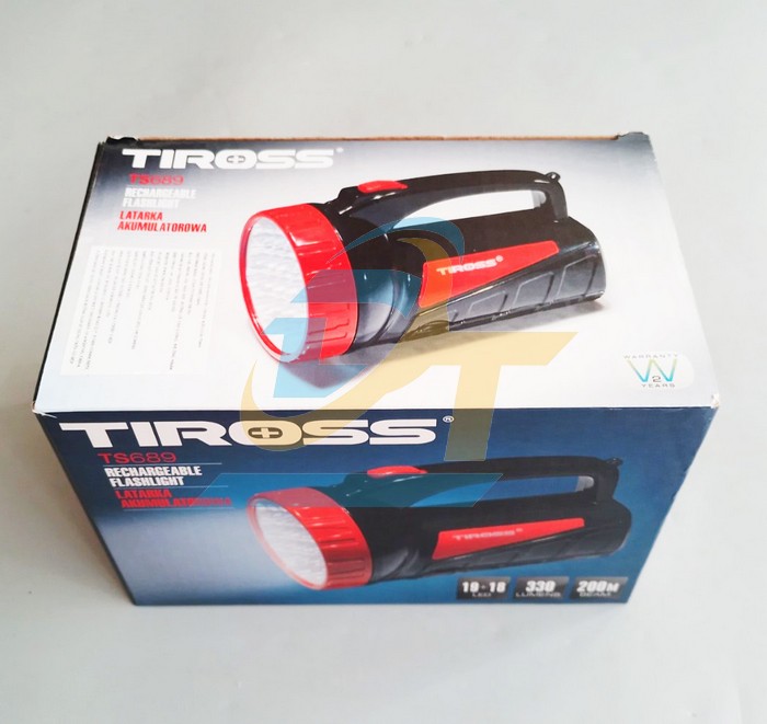 Đèn pin sạc điện Tiross TS689 TS689 TIROSS | Giá rẻ nhất - Công Ty TNHH Thương Mại Dịch Vụ Đạt Tâm