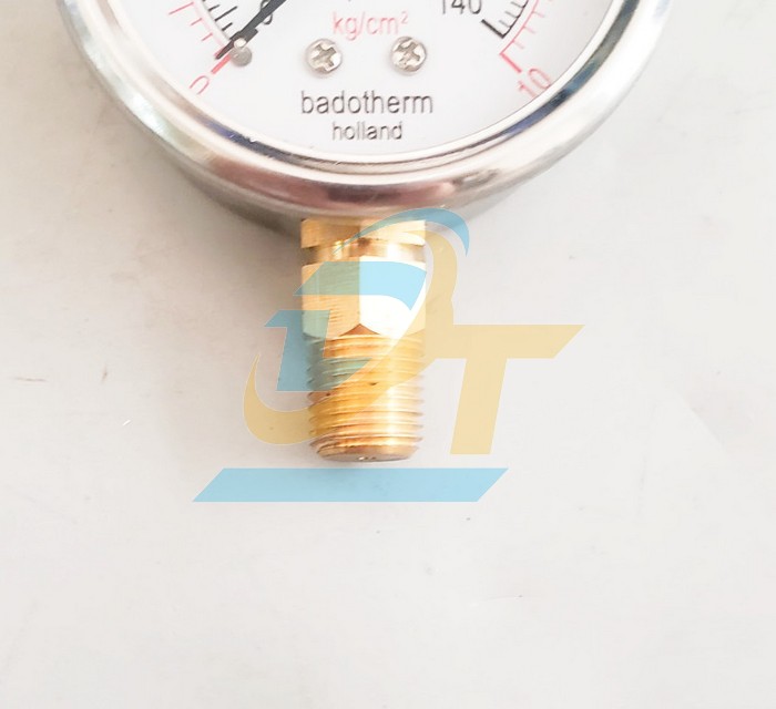 Đồng hồ đo áp suất 63mm 0-10Bar Badotherm (Chân đứng)  BADOTHERM | Giá rẻ nhất - Công Ty TNHH Thương Mại Dịch Vụ Đạt Tâm