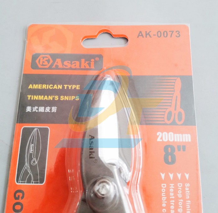 Kéo cắt tôn 8"/200mm Asaki AK-0073 AK-0073 Asaki | Giá rẻ nhất - Công Ty TNHH Thương Mại Dịch Vụ Đạt Tâm