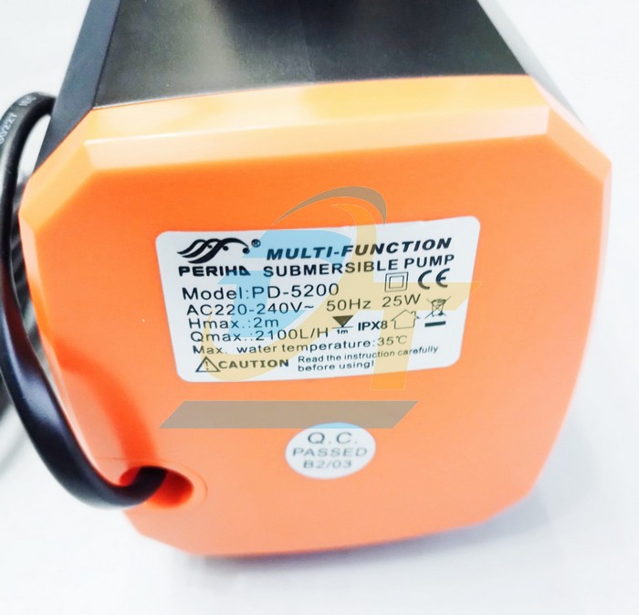 Máy bơm nước 220V 25W Periha PD-5200 PD-5200 PERIHA | Giá rẻ nhất - Công Ty TNHH Thương Mại Dịch Vụ Đạt Tâm