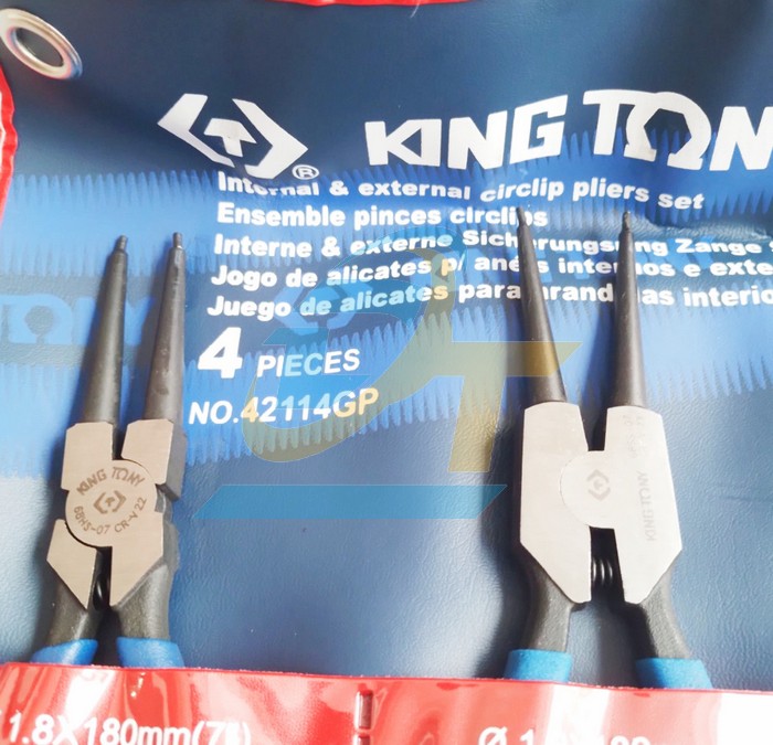 Bộ kìm mở phe 4 chi tiết Kingtony 42114GP  KingTony | Giá rẻ nhất - Công Ty TNHH Thương Mại Dịch Vụ Đạt Tâm