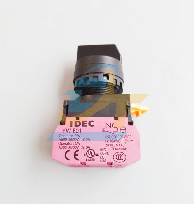 Công tắc xoay 3 vị trí 22mm Idec YW1S-3E02 YW1S-3E02 IDEC | Giá rẻ nhất - Công Ty TNHH Thương Mại Dịch Vụ Đạt Tâm