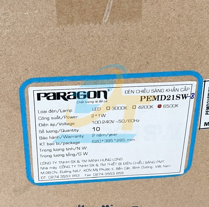 Đèn sạc khẩn cấp Paragon PEMD21SW  Paragon | Giá rẻ nhất - Công Ty TNHH Thương Mại Dịch Vụ Đạt Tâm