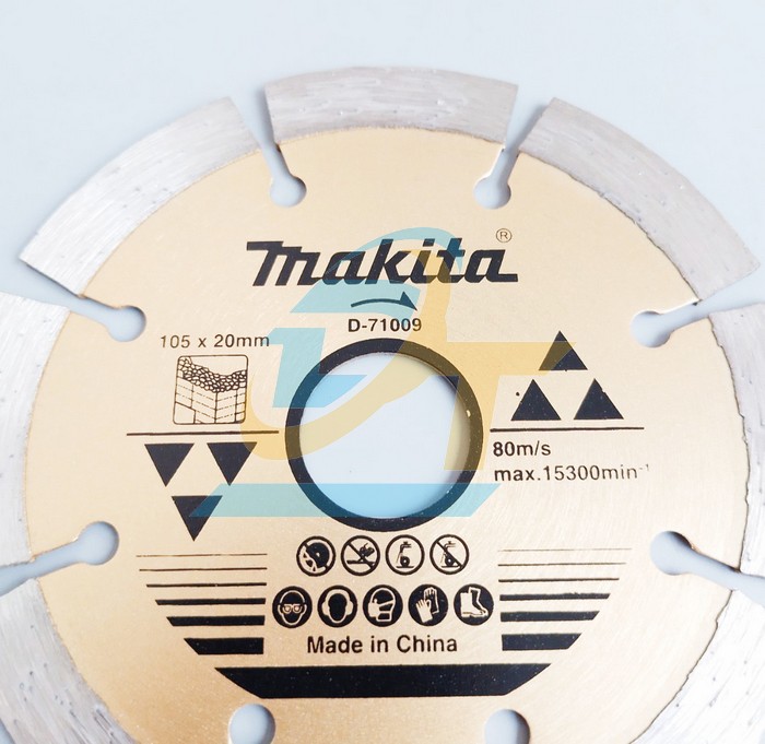 Lưỡi cắt bê tông 105x20mm Makita D-71009  Makita | Giá rẻ nhất - Công Ty TNHH Thương Mại Dịch Vụ Đạt Tâm