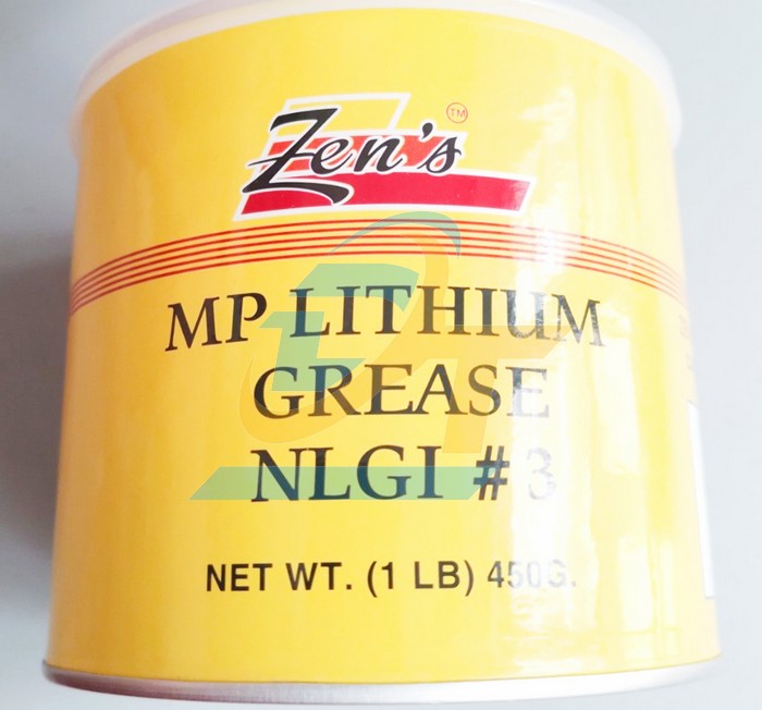Mỡ b&ograve; chịu nhiệt Lithium Grease NLGI #3 Zen's 450g  ZEN'S | Gi&aacute; rẻ nhất - C&ocirc;ng Ty TNHH Thương Mại Dịch Vụ Đạt T&acirc;m