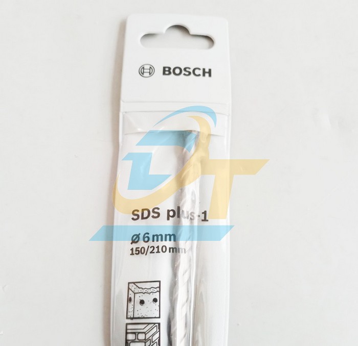 Mũi khoan bê tông chuôi gài SDS Plus-1 6x150/210 Bosch 2608680264 2608680264 Bosch | Giá rẻ nhất - Công Ty TNHH Thương Mại Dịch Vụ Đạt Tâm