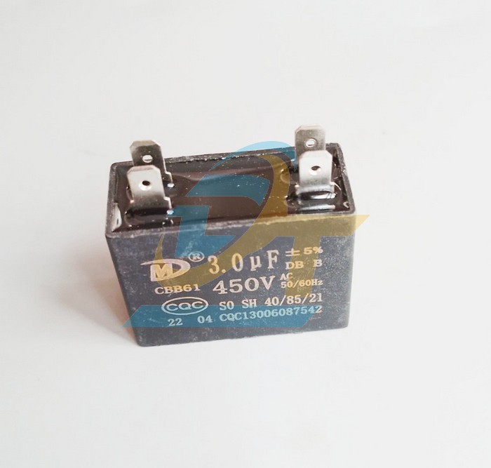Tụ ngậm (Tụ quạt) 4 chân cắm jack 3MF-450V  VietNam | Giá rẻ nhất - Công Ty TNHH Thương Mại Dịch Vụ Đạt Tâm