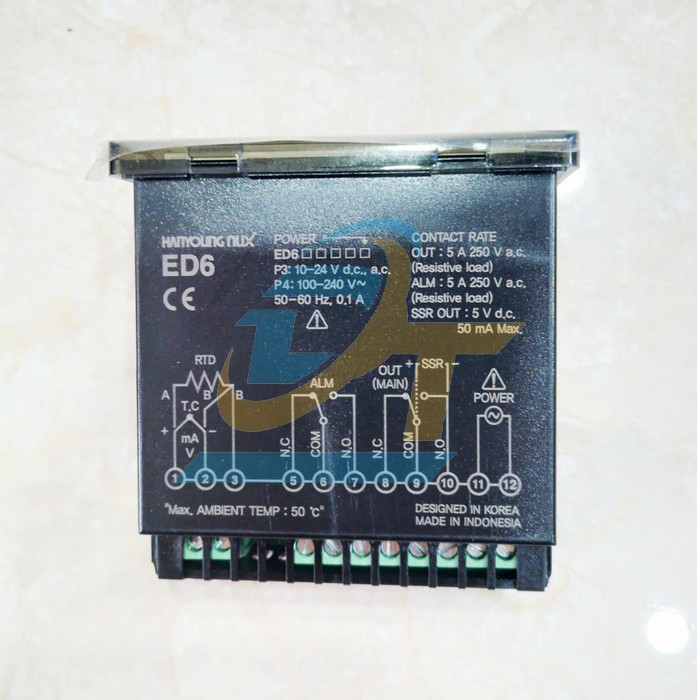 Bộ điều khiển nhiệt độ 100-240V Hanyoung ED6-FKMAP4 ED6-FKMAP4 Hanyoung | Giá rẻ nhất - Công Ty TNHH Thương Mại Dịch Vụ Đạt Tâm