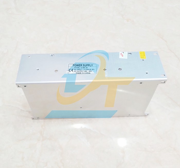 Bộ nguồn 24V 20A S-480-24  China | Giá rẻ nhất - Công Ty TNHH Thương Mại Dịch Vụ Đạt Tâm