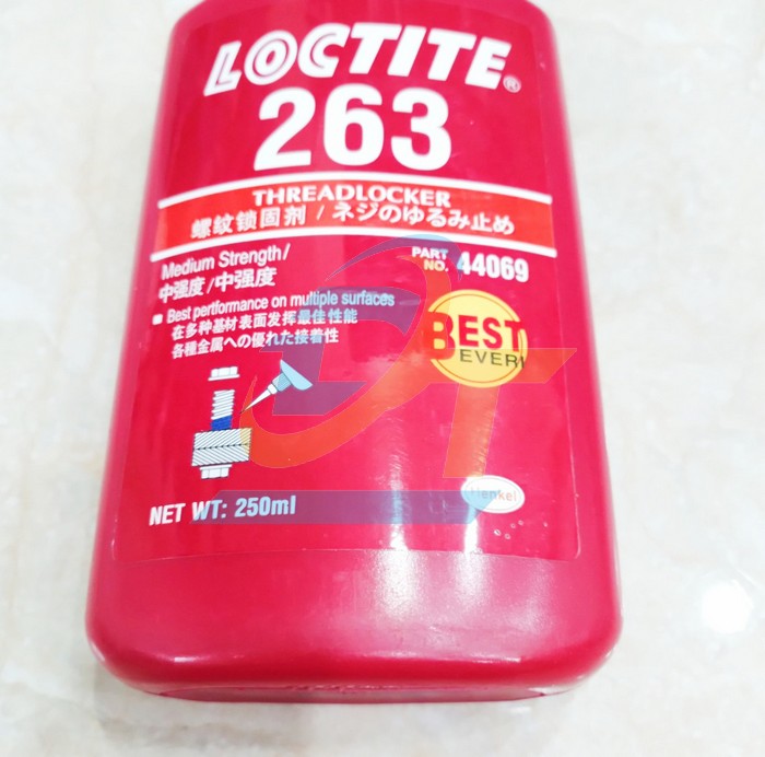 Keo khóa ren Loctite 263 250ml  Loctite | Giá rẻ nhất - Công Ty TNHH Thương Mại Dịch Vụ Đạt Tâm