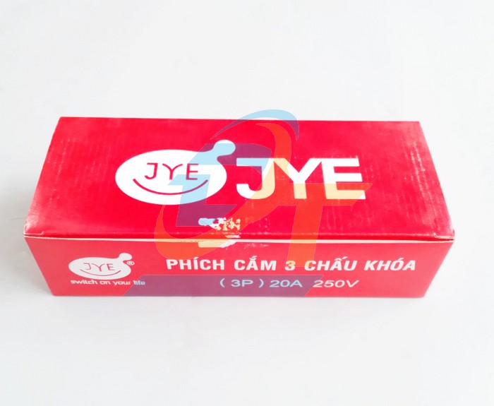 Phích cắm điện Locking 3 chấu JYE JY-7320  JYE | Giá rẻ nhất - Công Ty TNHH Thương Mại Dịch Vụ Đạt Tâm