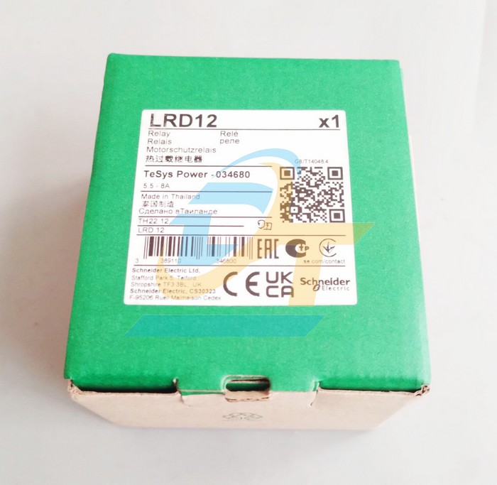 Relay nhiệt 5.5-8.0A Schneider LRD12  SCHNEIDER | Giá rẻ nhất - Công Ty TNHH Thương Mại Dịch Vụ Đạt Tâm