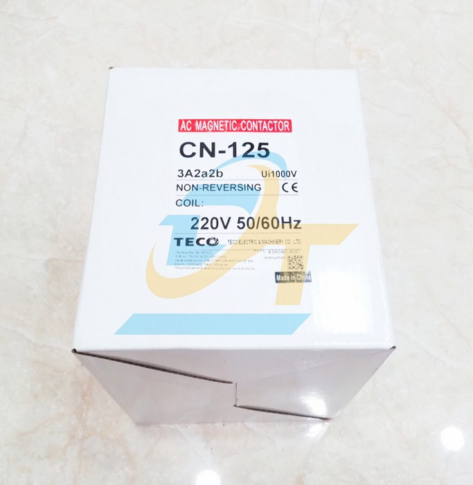 Khởi động từ 3P 125A 220V Teco CN-125R CN-125R Teco | Giá rẻ nhất - Công Ty TNHH Thương Mại Dịch Vụ Đạt Tâm