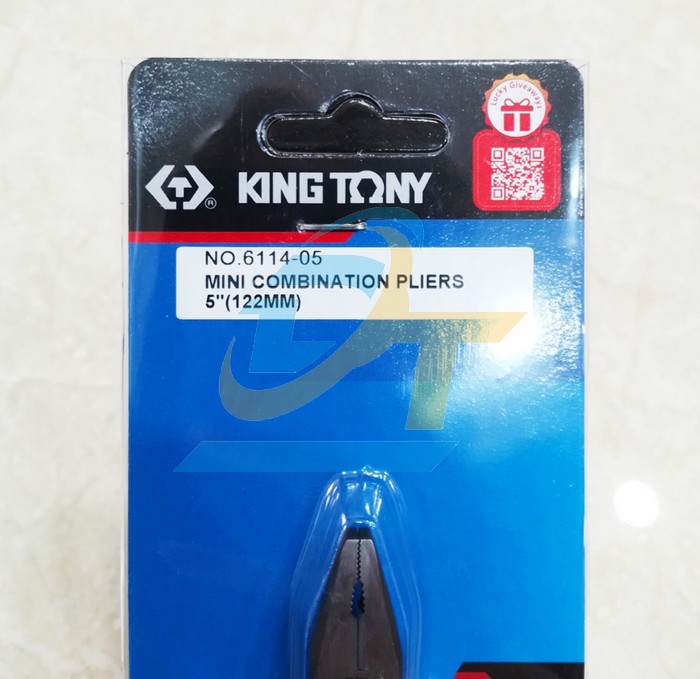 Kìm điện 5"/122mm Kingtony 6114-05  KingTony | Giá rẻ nhất - Công Ty TNHH Thương Mại Dịch Vụ Đạt Tâm