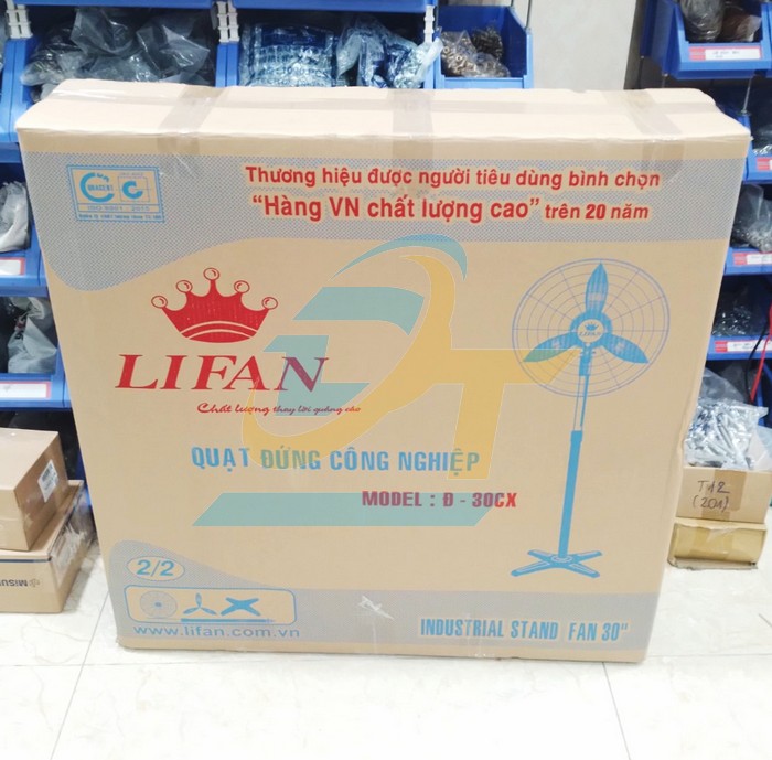 Quạt đứng công nghiệp 170W Lifan Đ-30CX Đ-30CX LIFAN | Giá rẻ nhất - Công Ty TNHH Thương Mại Dịch Vụ Đạt Tâm