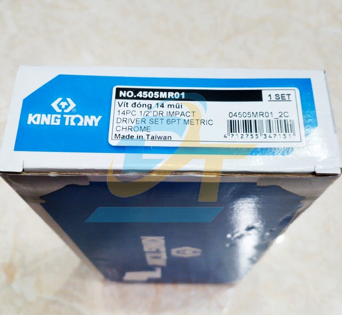 Bộ vít đóng 13 chi tiết hệ mét Kingtony 4505MR01 4505MR01 KingTony | Giá rẻ nhất - Công Ty TNHH Thương Mại Dịch Vụ Đạt Tâm