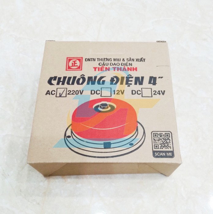 Chuông điện 220V Tiến Thành 4"  TIENTHANH | Giá rẻ nhất - Công Ty TNHH Thương Mại Dịch Vụ Đạt Tâm