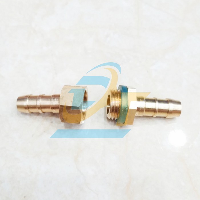 Nối đồng thau đuôi chuột bấm ống 8.5mm - Ren 13mm (Đực - Cái)  VietNam | Giá rẻ nhất - Công Ty TNHH Thương Mại Dịch Vụ Đạt Tâm